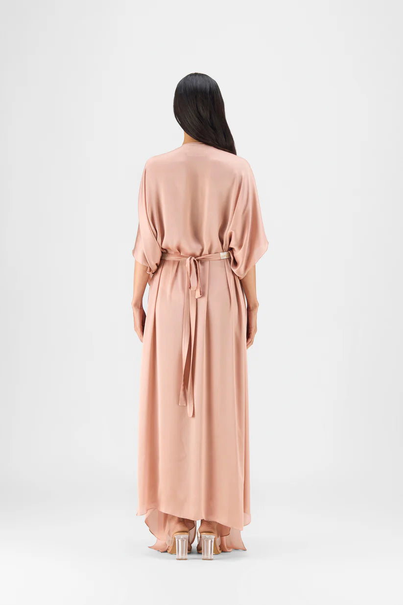 Amit Aggarwal Pleated Layered Dress