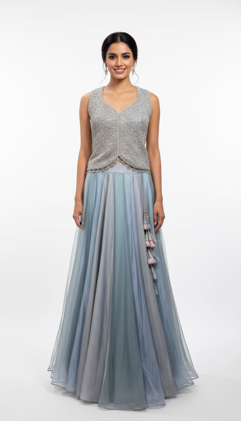 Stardust Silver-blue Set